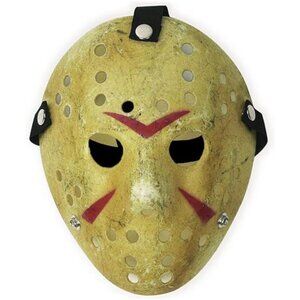 Jason Mask Cosplay Halloween Costume Prop Horror Hockey Party Murder Bondage NEW